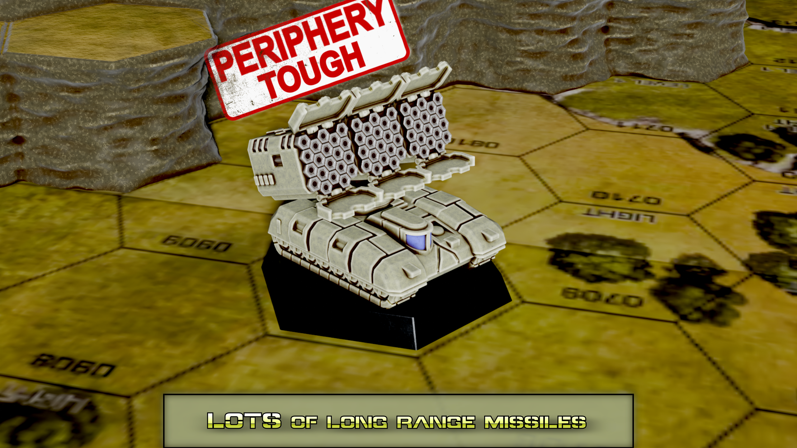 Periphery Tough: Lots of (long range) missiles!